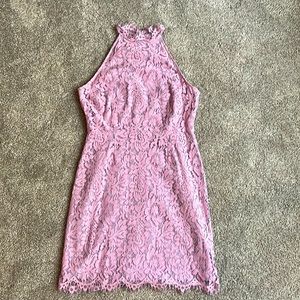 Lilac Lace Dress. Size 8